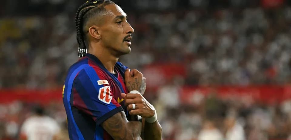 Joueur de Barcelone sur le terrain pendant un match