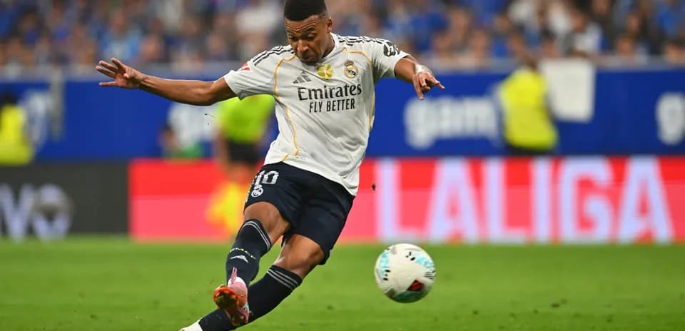 Un joueur de Real Madrid en action