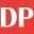Logo avec les lettres D et P sur fond rouge
