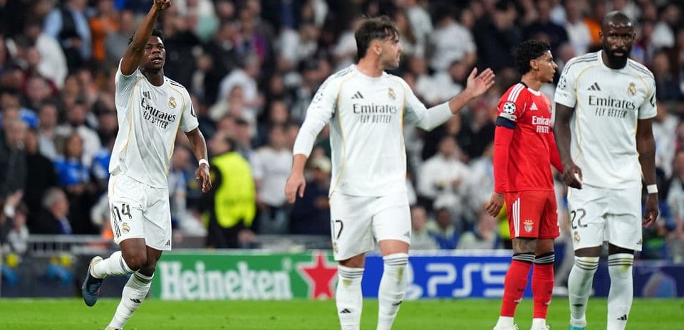 Real Madrid renverse Benfica en Champions League
