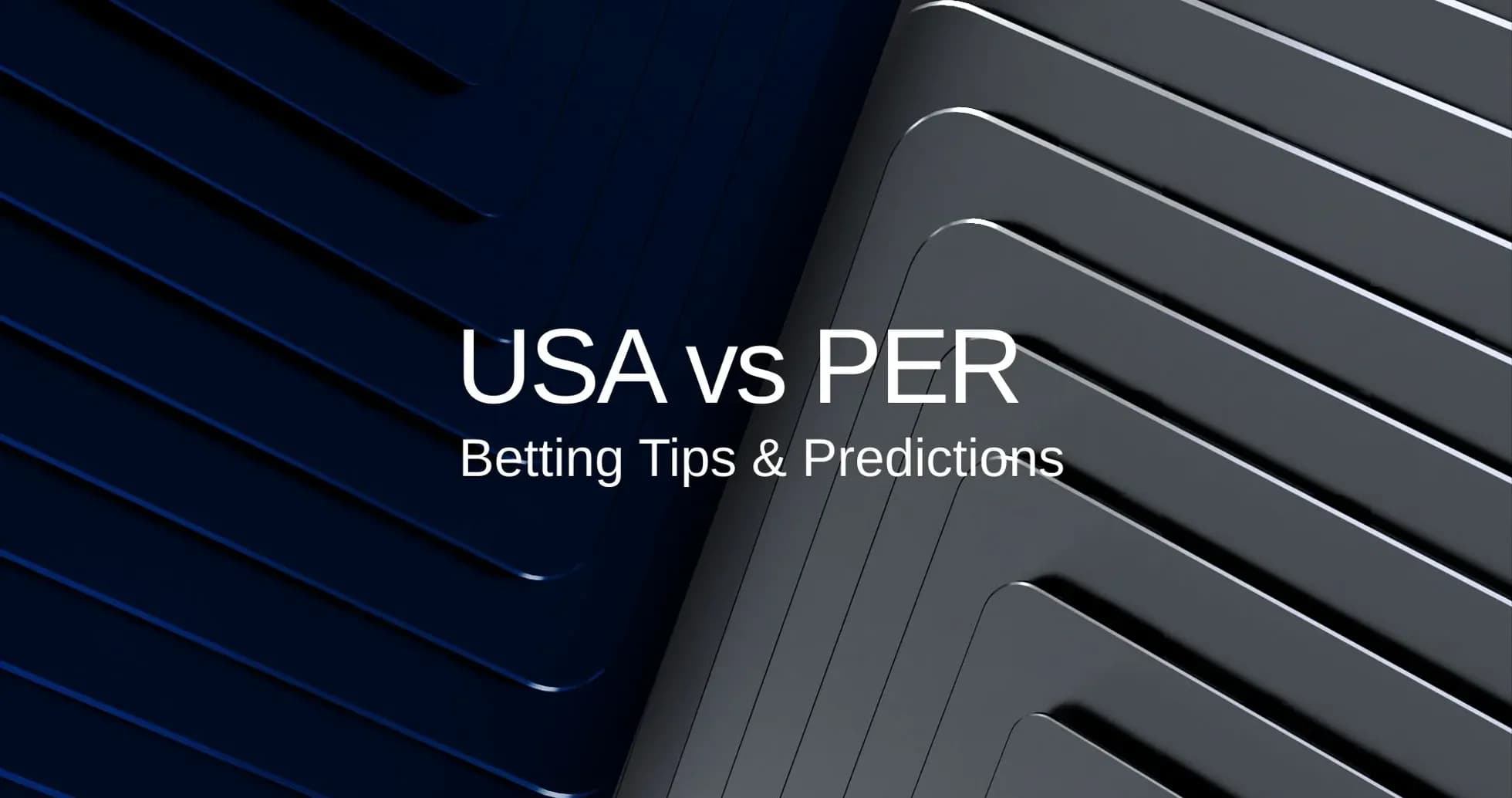 Match USA contre PER, conseils et prévisions de paris