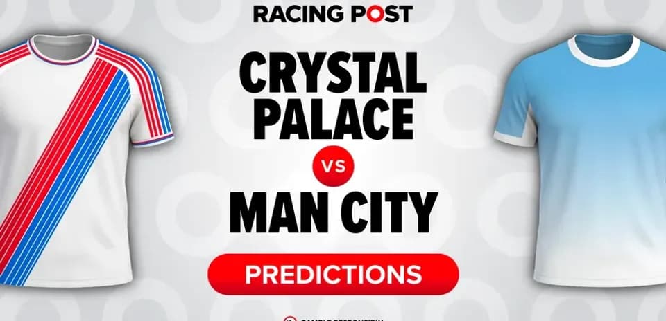 Maillots de Crystal Palace et Man City pour prévisions