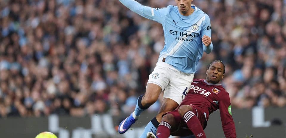Mise à jour de l’effectif : West Ham vs Manchester City