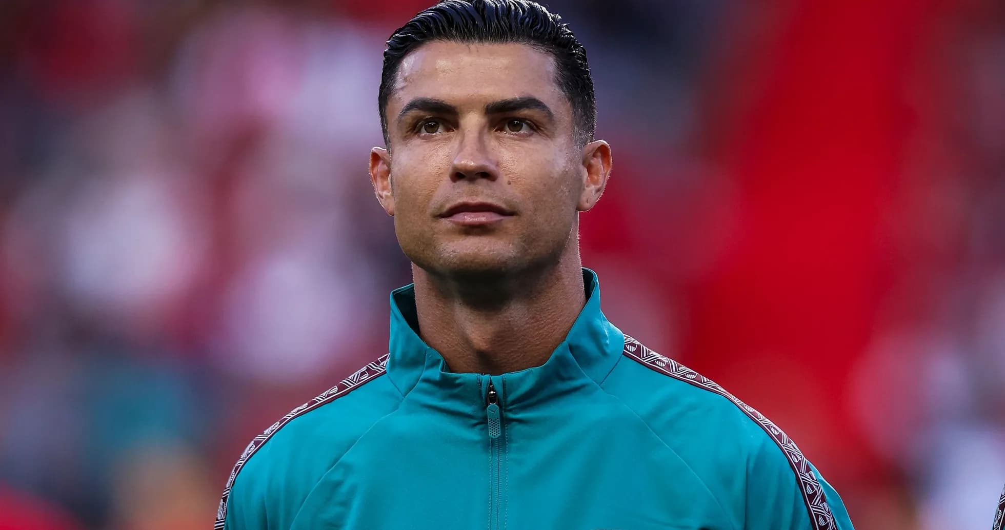 Joueur en tenue de sport avant le match