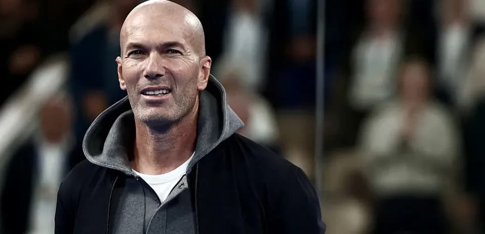 Zinédine Zidane lors d'un événement sportif