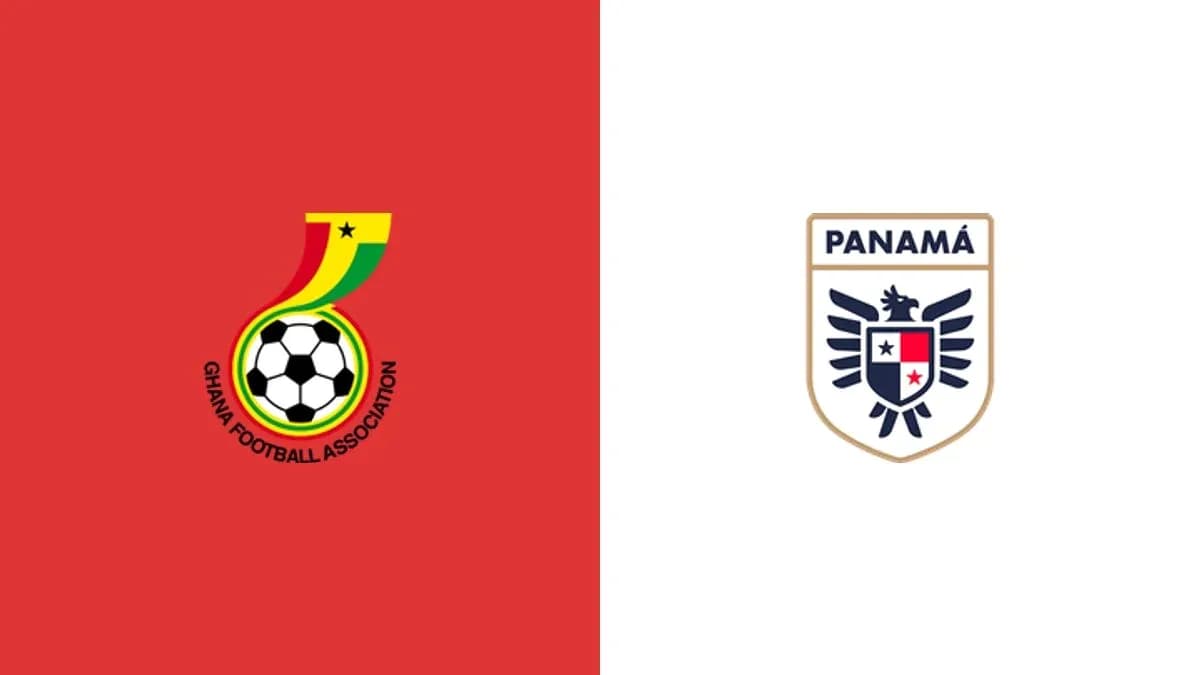Logos de l'Association de football du Ghana et du Panama