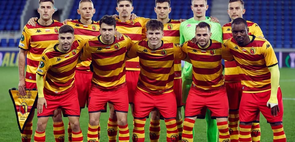 Équipe de Jagiellonia avant le match