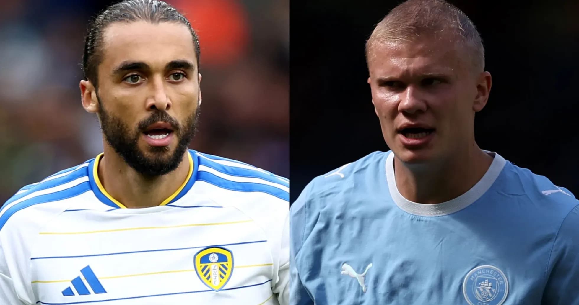 Deux joueurs de football en action sur le terrain