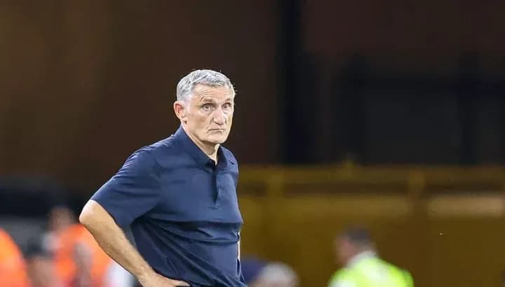 Entraîneur observant le match depuis la ligne de touche