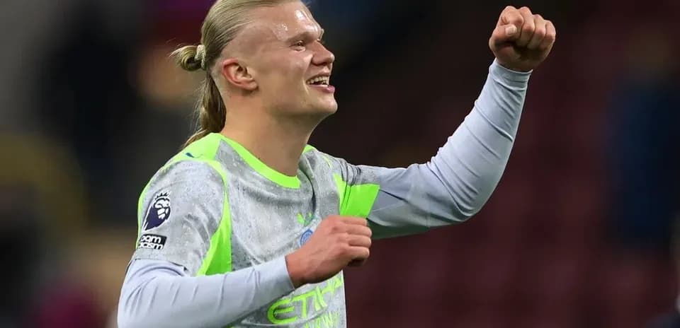 Joueur célébrant après un match de football