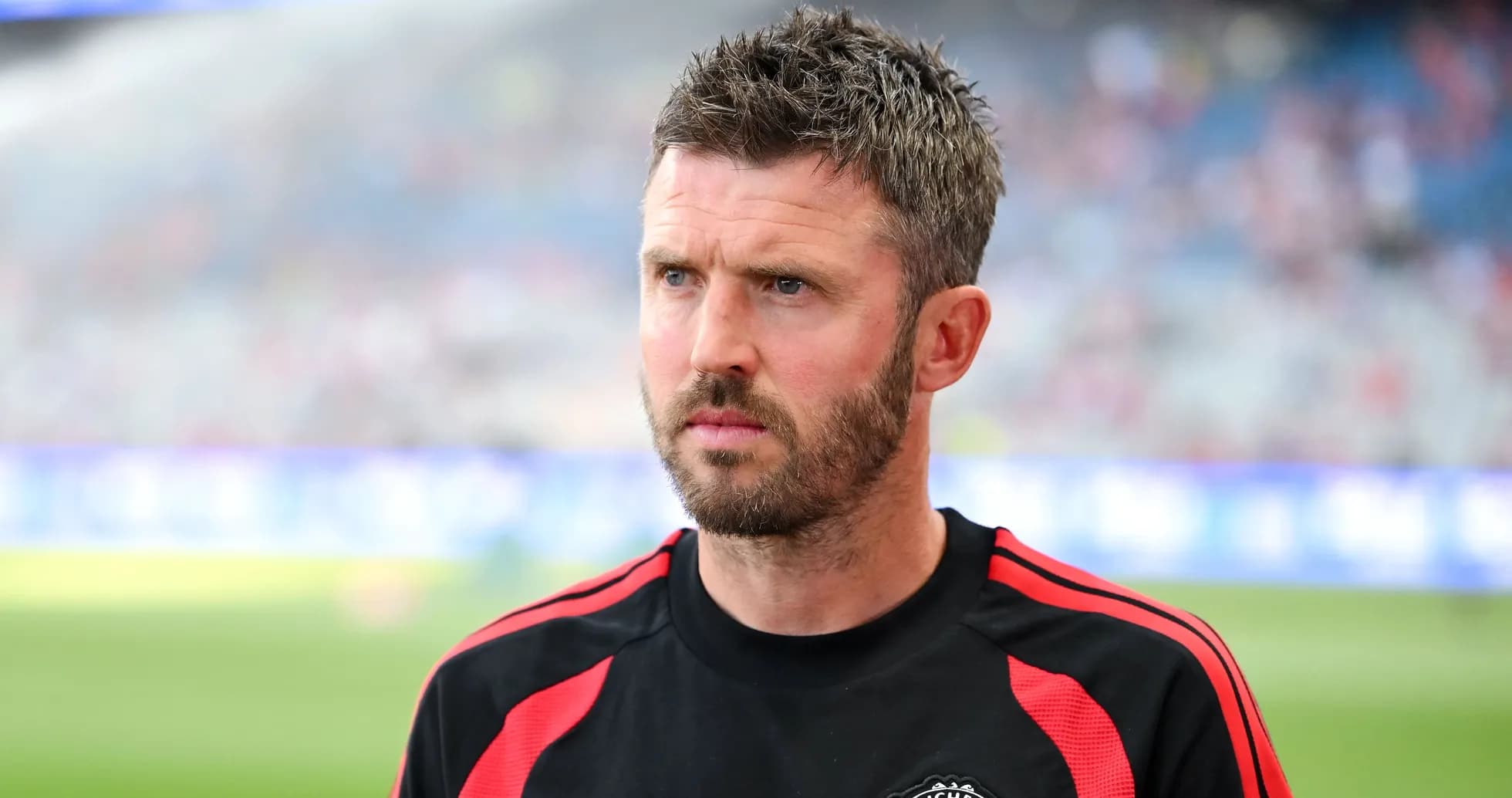 Entraîneur de Manchester United sur le terrain