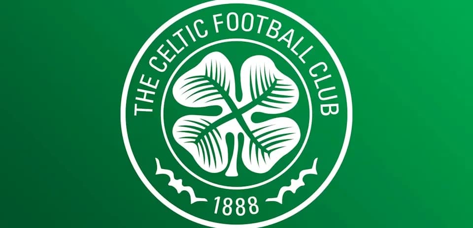 Logo du Celtic Football Club sur fond vert