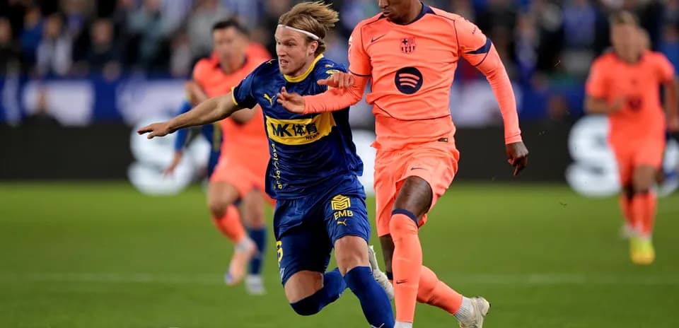 Deux joueurs en compétition pendant le match