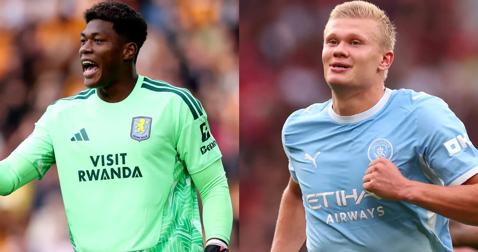 Gardien d'Aston Villa et joueur de Manchester City