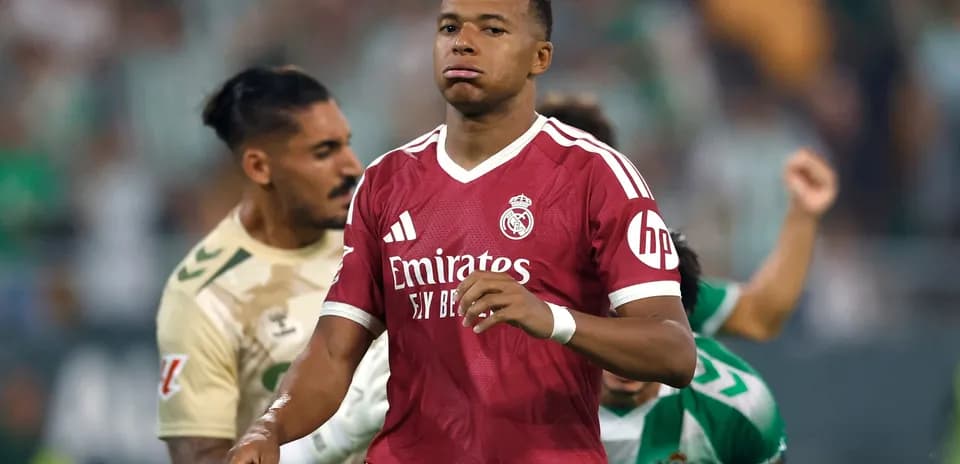 Joueur du Real Madrid pendant le match
