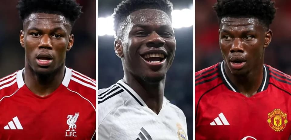 Trois portraits de joueur avec différents maillots de clubs