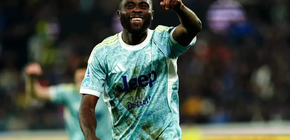 Joueur de la Juventus célébrant un but