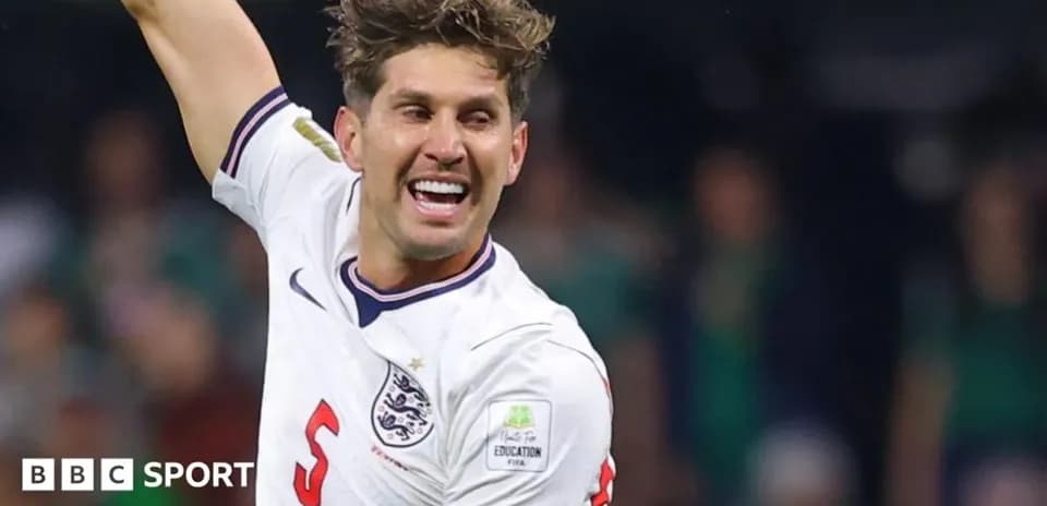 Joueur anglais célébrant un but lors d'un match