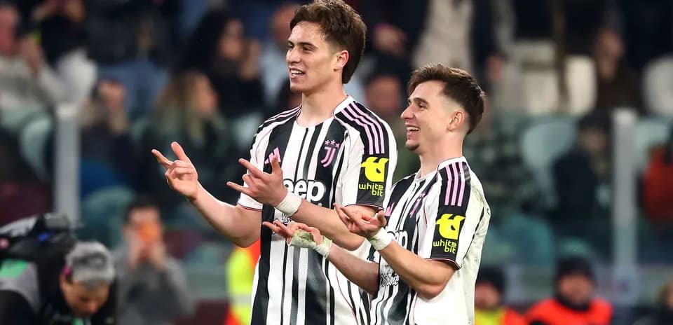 Joueurs de la Juventus célébrant après un match