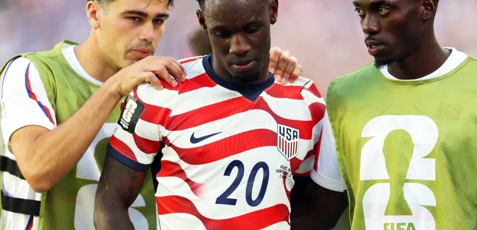 Joueurs américains lors de la Coupe du Monde