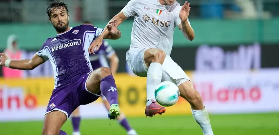 Deux joueurs en action lors du match
