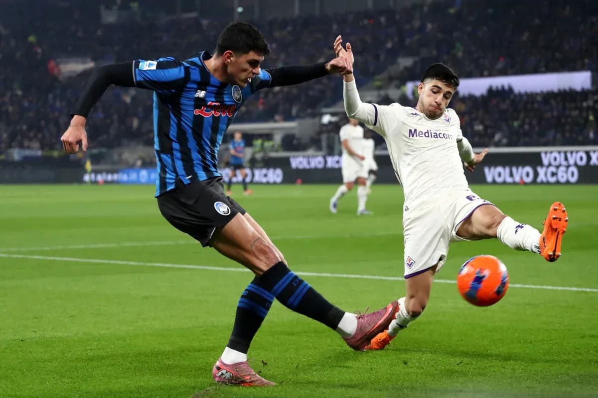 Deux joueurs en action lors du match