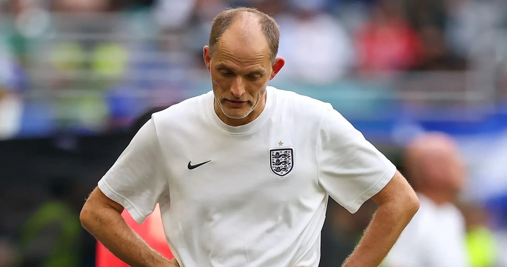 Entraîneur de l'équipe d'Angleterre sur le terrain