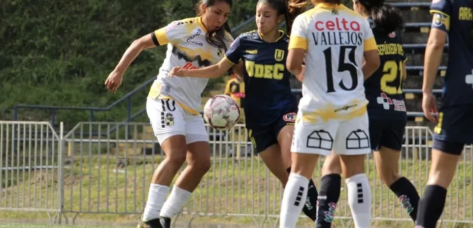 Deux joueuses en compétition pour le ballon