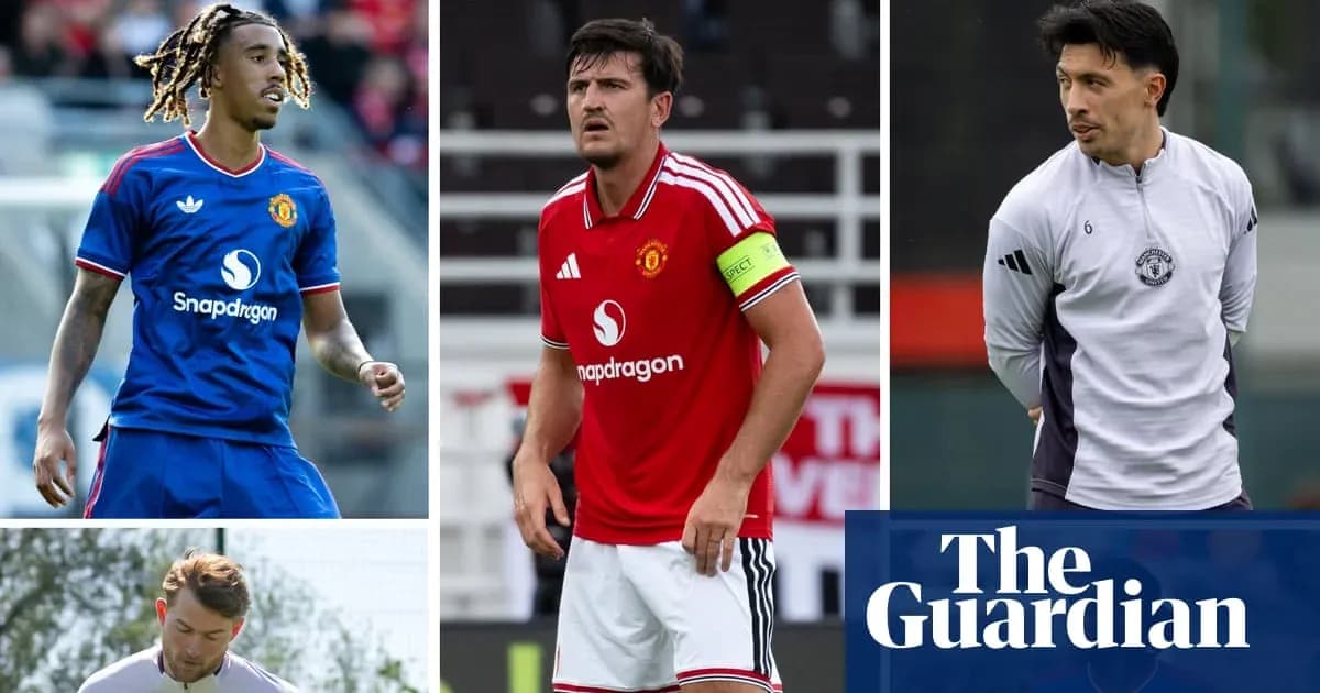 Joueurs de Manchester United en action et à l'entraînement