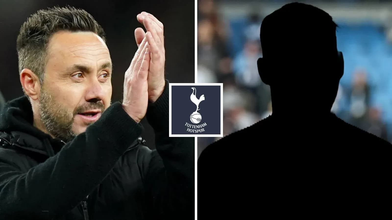 Entraîneur applaudissant avec logo de Tottenham Hotspur