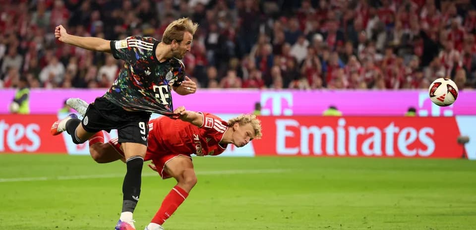 Joueur de Bayern Munich en action durant le match