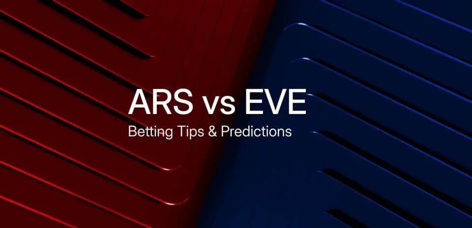 Arsenal vs Everton betting tips and predictions graphic