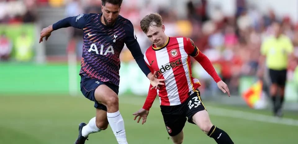 Deux joueurs en action lors du match