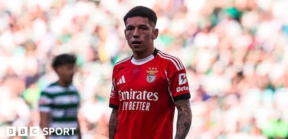 Joueur de Benfica sur le terrain lors d'un match