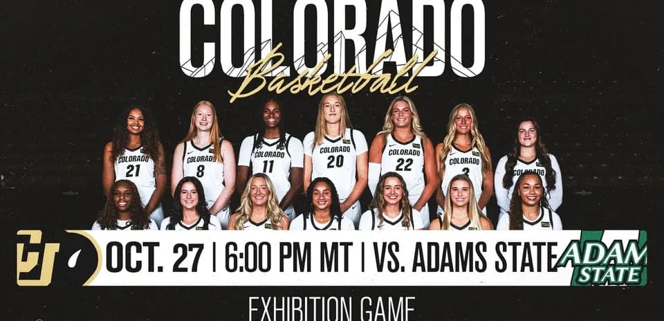 Équipe de basketball du Colorado avec date et adversaire