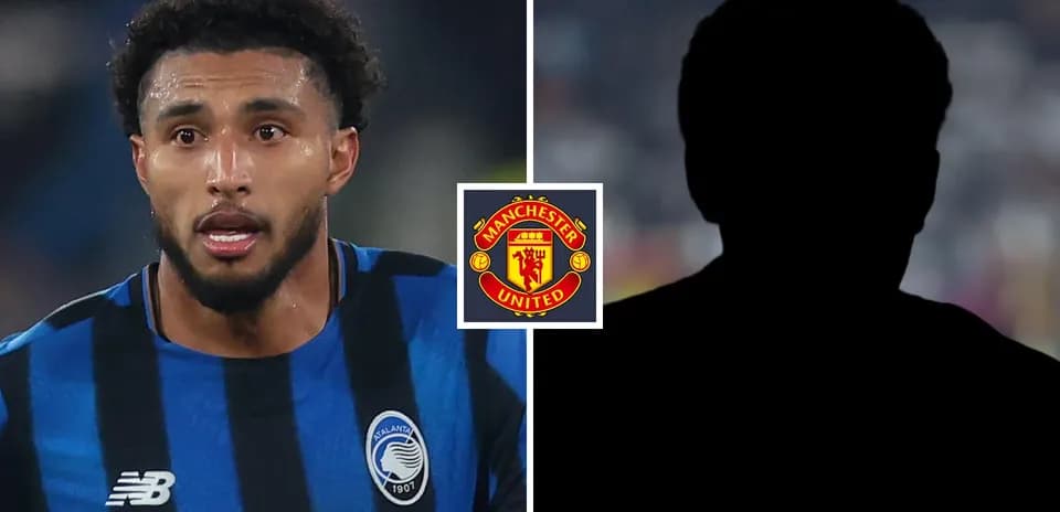 Joueur d'Atalanta avec logo de Manchester United