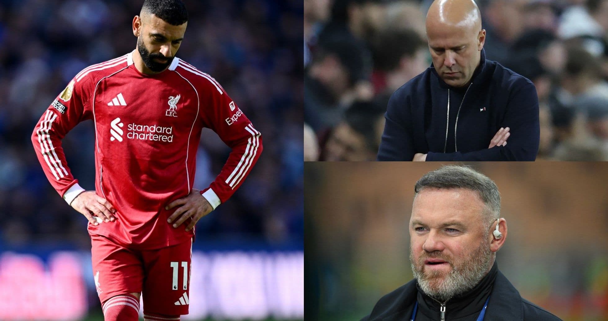 Joueur de Liverpool et entraîneurs pendant un match
