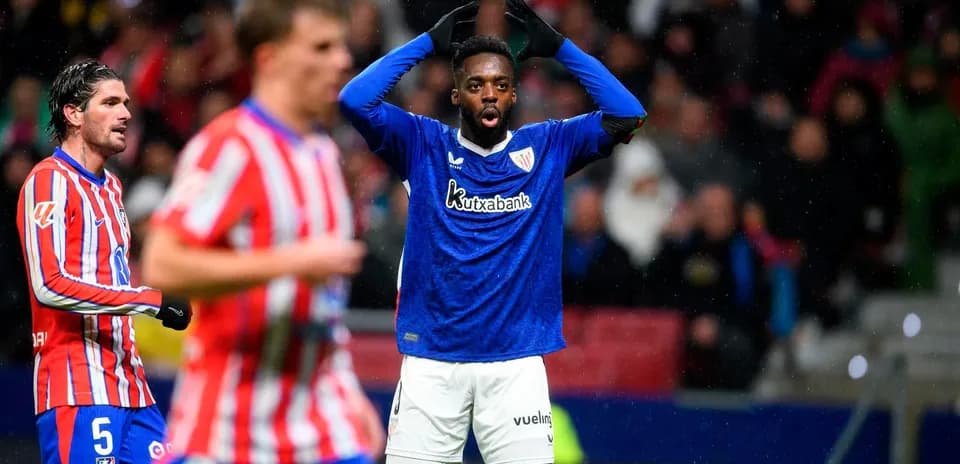 Joueurs d'Athletic Club célébrant un but