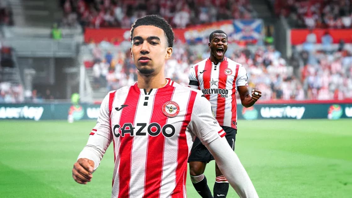 Joueurs de Brentford sur le terrain pendant un match