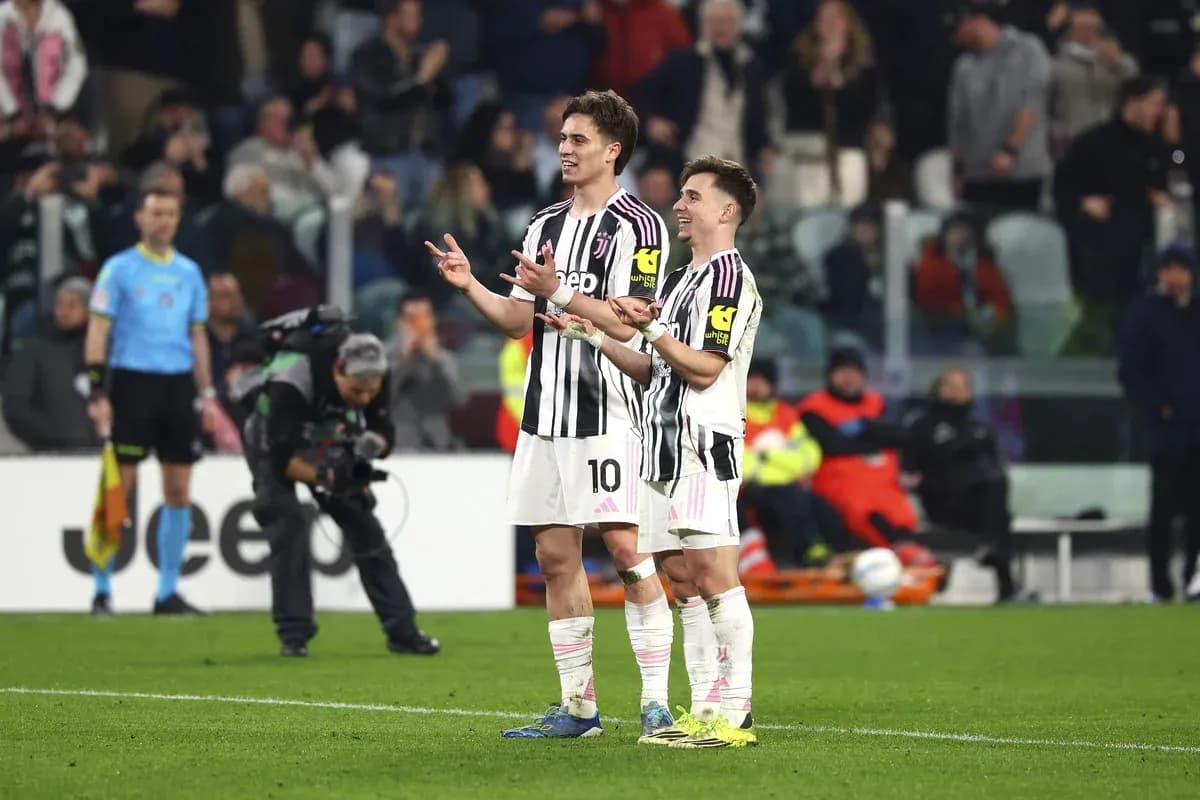 Joueurs de la Juventus célébrant un but