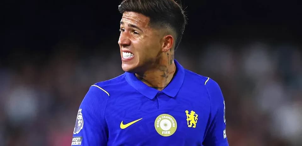 Joueur de Chelsea en action sur le terrain
