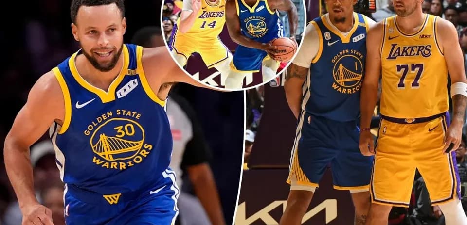 Stephen Curry celebrating during NBA game action
