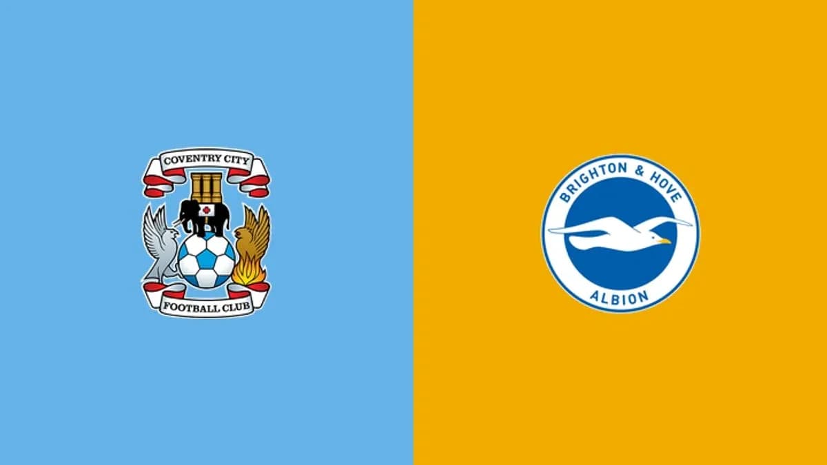 Logos de Coventry City et Brighton & Hove Albion