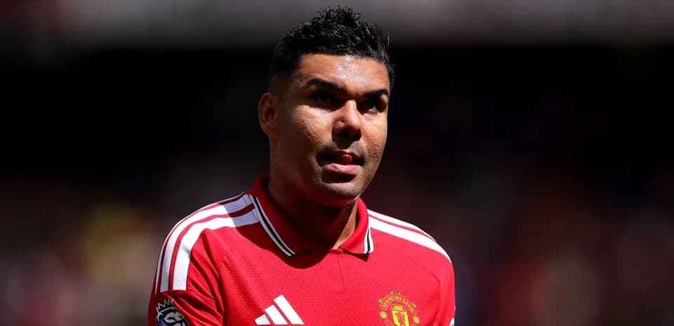 Joueur de Manchester United sur le terrain