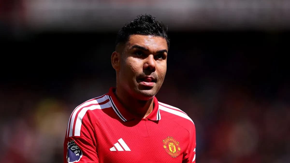 Joueur de Manchester United sur le terrain