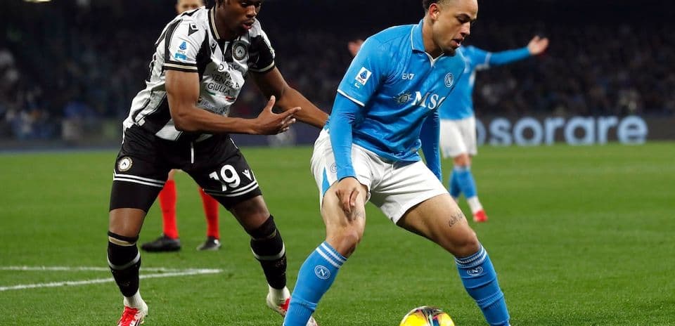 Deux joueurs en action lors du match