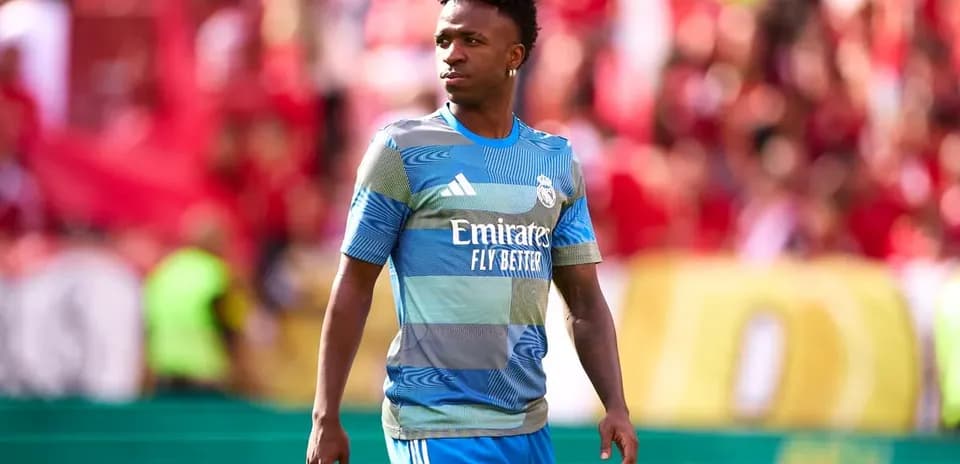 Joueur du Real Madrid sur le terrain pendant un match