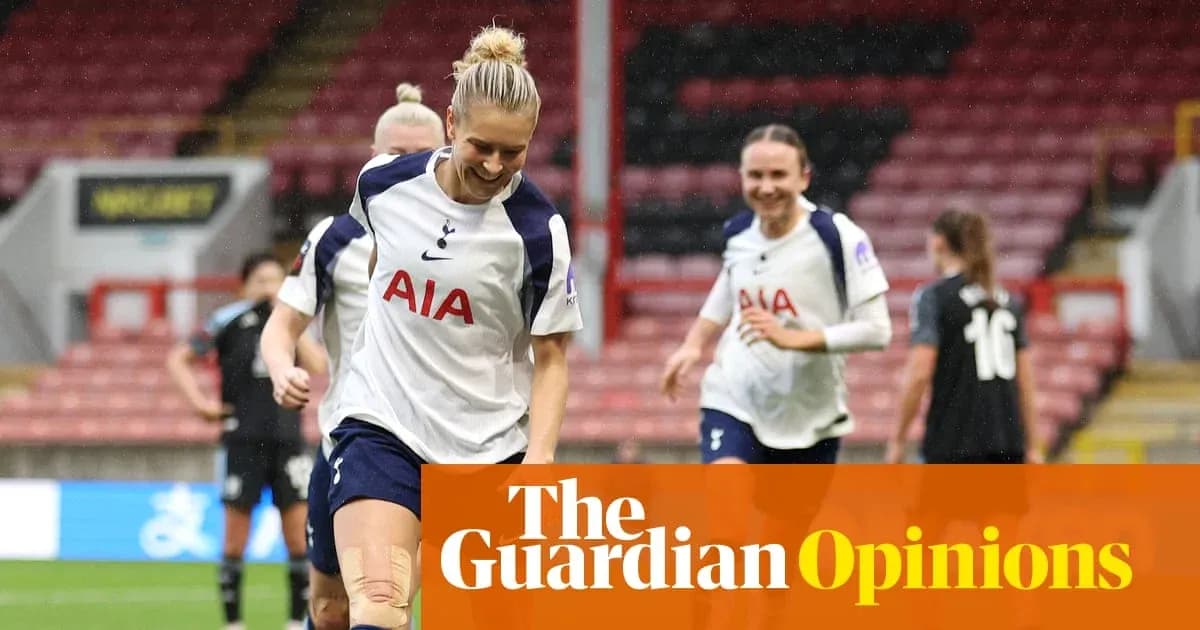 Joueuses de Tottenham célébrant sur le terrain