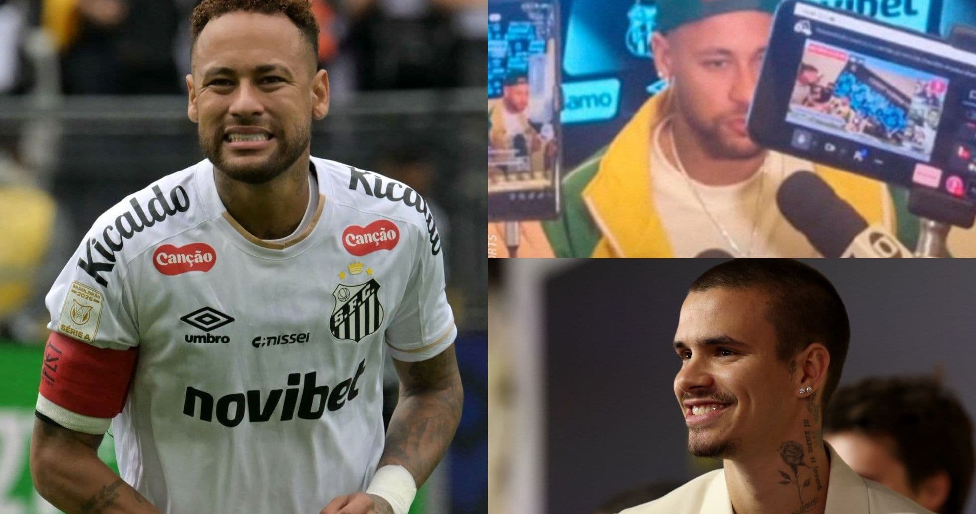 Neymar en match, conférence et événement médiatique