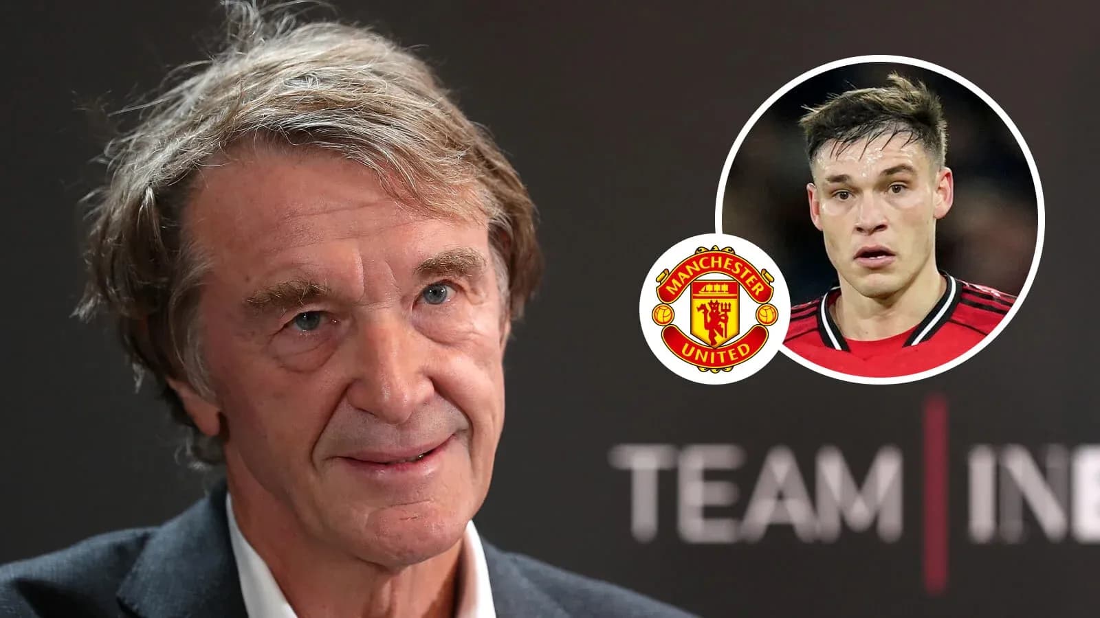 Conférence de presse avec représentant de Manchester United